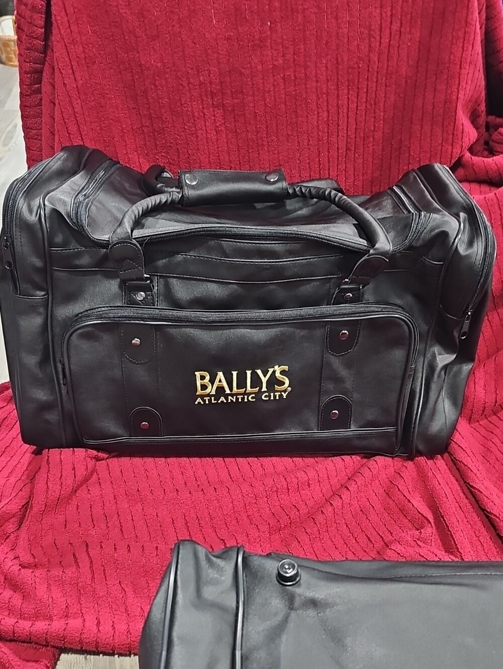 Black Travel Duffel Bag